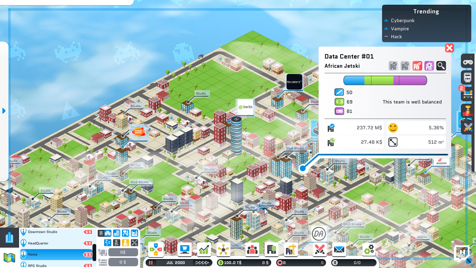城市游戏工作室/City Game Studio: a tycoon about game dev