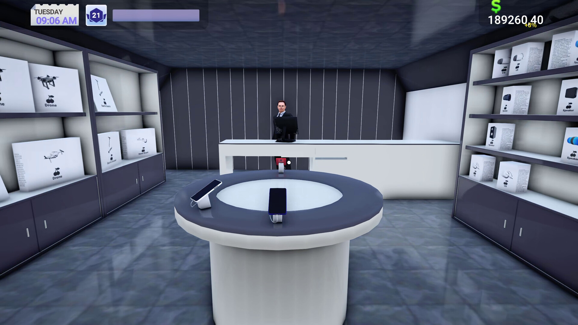 电子商店模拟器/Electronics Store Simulator